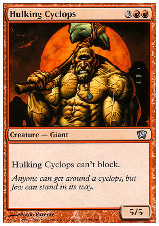 Hulking Cyclops (8th Edition) Medium Play