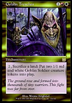 Goblin Trenches (Apocalypse) Near Mint