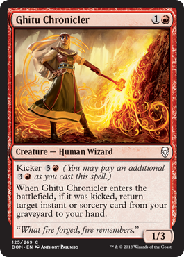 Ghitu Chronicler (Dominaria) Near Mint