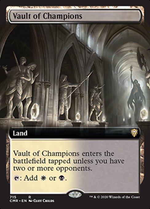Vault of Champions (Extended Art) (Commander Legends) Near Mint