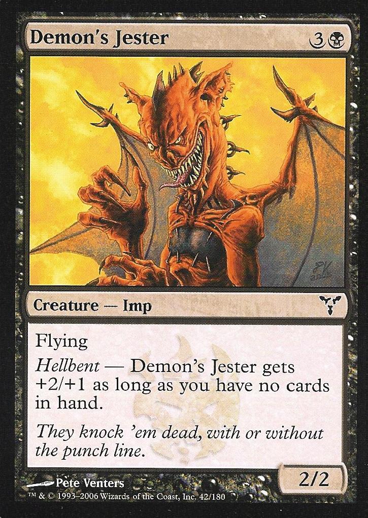 Demon's Jester (Dissension) Light Play