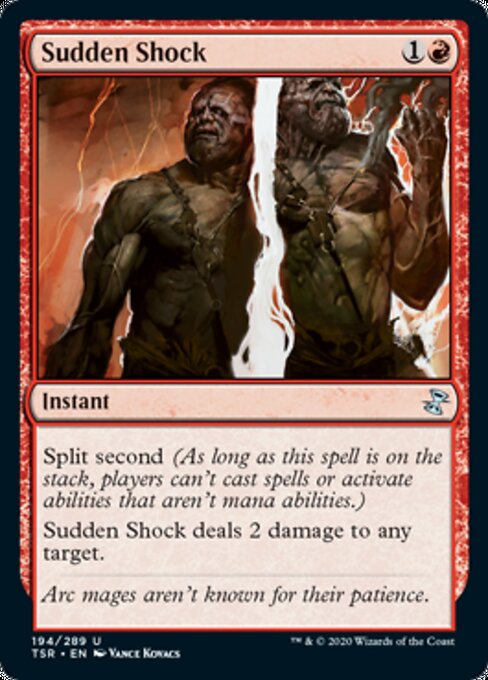 Sudden Shock (Time Spiral Remastered) Near Mint Foil