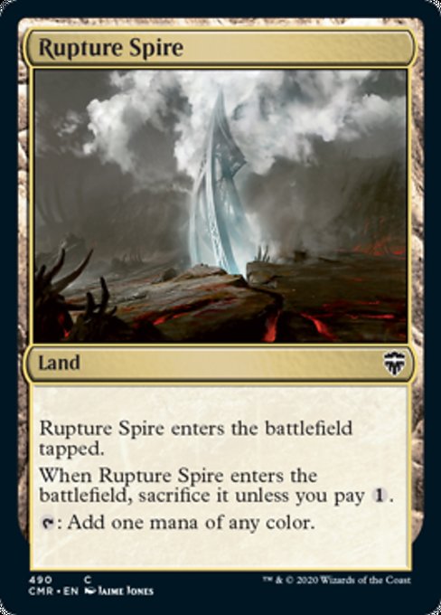 Rupture Spire (Commander 2020 Commander Legends) Near Mint