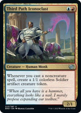 Third Path Iconoclast (The Brothers' War) Near Mint Foil