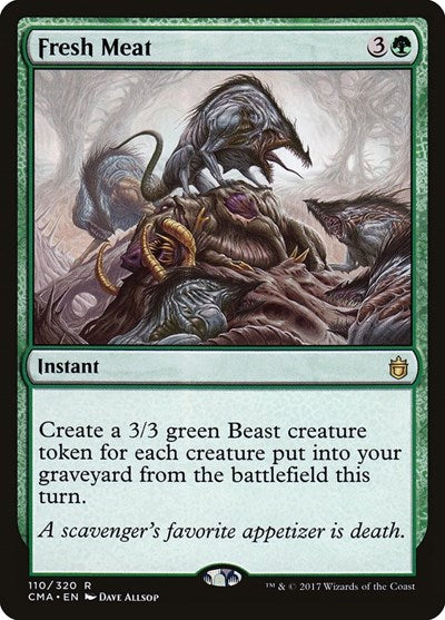 Fresh Meat (Commander Anthology) Light Play
