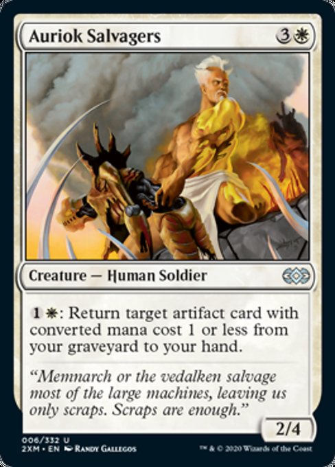 Auriok Salvagers (Double Masters) Near Mint Foil