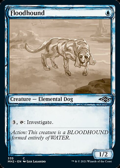 Floodhound (Showcase) (Modern Horizons 2) Near Mint