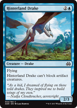 Hinterland Drake (Aether Revolt) Near Mint