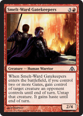 Smelt-Ward Gatekeepers (Dragon's Maze) Near Mint Foil