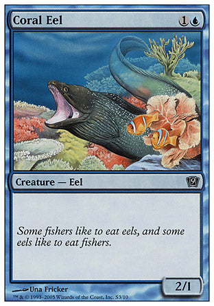 Coral Eel (9th Edition) Heavy Play