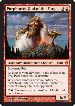 Purphoros, God of the Forge (Theros) Medium Play