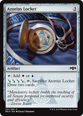 Azorius Locket (Ravnica Allegiance) Near Mint