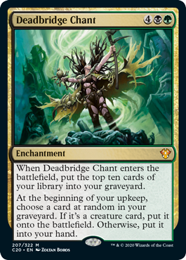 Deadbridge Chant (Commander 2020 Ikoria) Near Mint