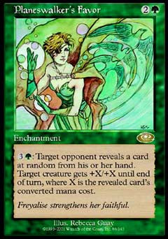 Planeswalker's Favor (Planeshift) Medium Play