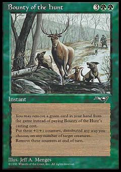 Bounty of the Hunt (Alliances) Medium Play