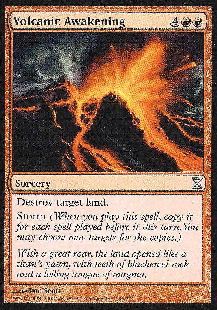 Volcanic Awakening (Time Spiral) Light Play
