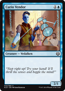 Curio Vendor (Kaladesh) Medium Play
