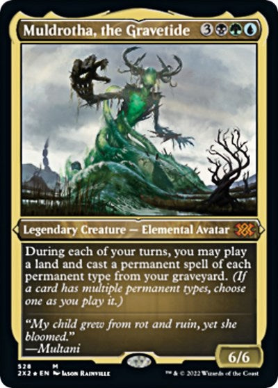 Muldrotha, the Gravetide (Foil Etched) (Double Masters 2022) Near Mint Foil