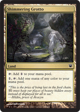 Shimmering Grotto (Innistrad) Light Play