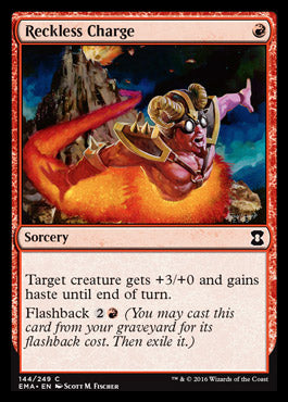 Reckless Charge (Eternal Masters) Medium Play