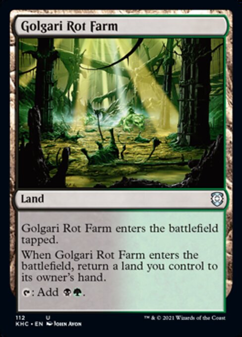 Golgari Rot Farm|2|0|0.00
