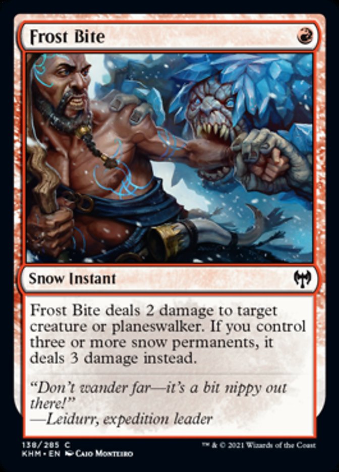 Frost Bite (Kaldheim) Near Mint Foil