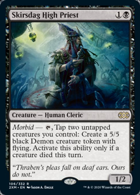 Skirsdag High Priest (Double Masters) Light Play