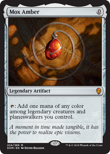 Mox Amber (Dominaria) Light Play