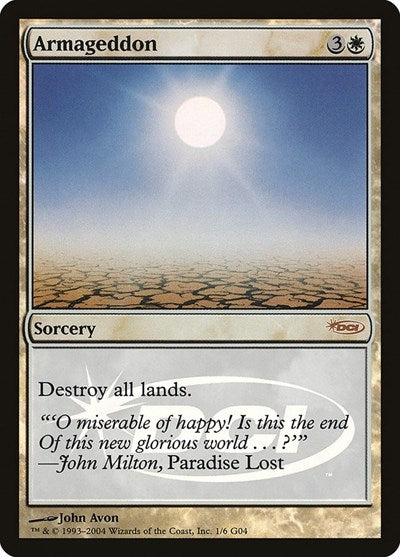 Armageddon (Promos: Judge) Light Play Foil