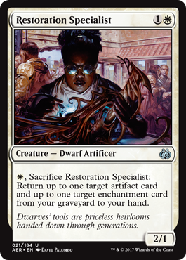 Restoration Specialist (Aether Revolt) Medium Play
