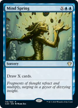 Mind Spring (Commander 2020 Ikoria) Near Mint