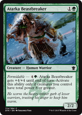 Atarka Beastbreaker (Dragons of Tarkir) Near Mint