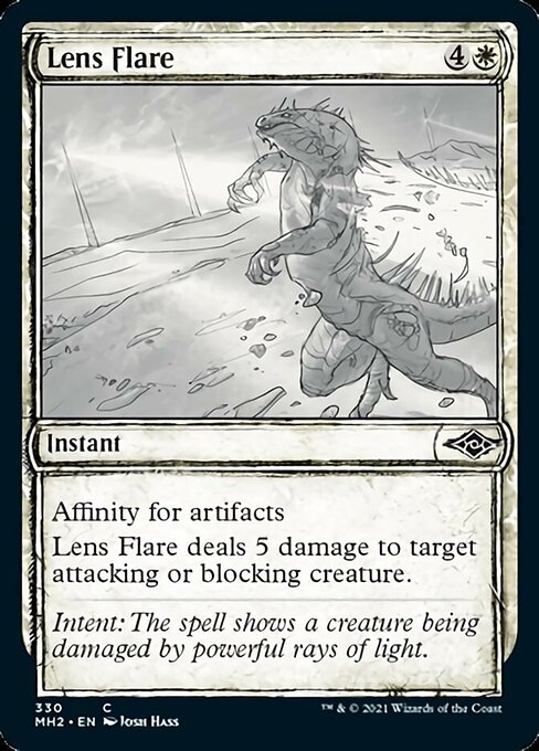 Lens Flare (Showcase) (Modern Horizons 2) Medium Play