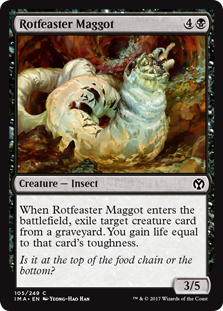Rotfeaster Maggot (Iconic Masters) Near Mint Foil