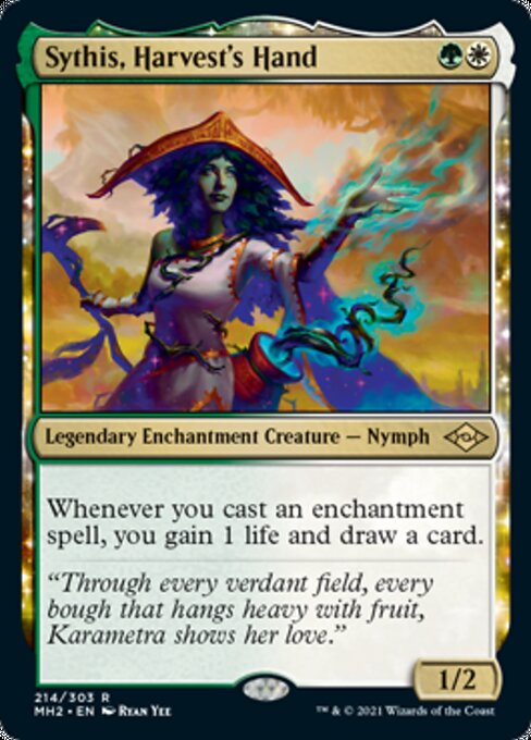 Sythis, Harvest's Hand (Modern Horizons 2) Medium Play