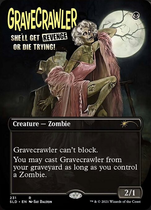Gravecrawler (Secret Lair) Near Mint Foil
