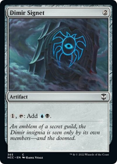 Dimir Signet (Commander: Streets of New Capenna) Near Mint