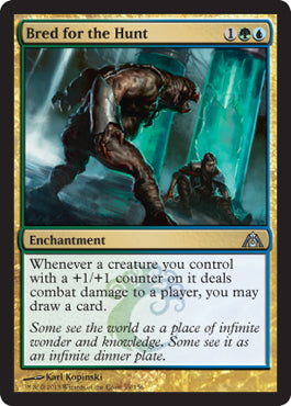Bred for the Hunt (Dragon's Maze) Light Play Foil