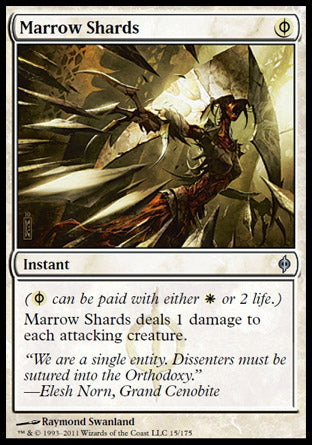 Marrow Shards (New Phyrexia) Heavy Play