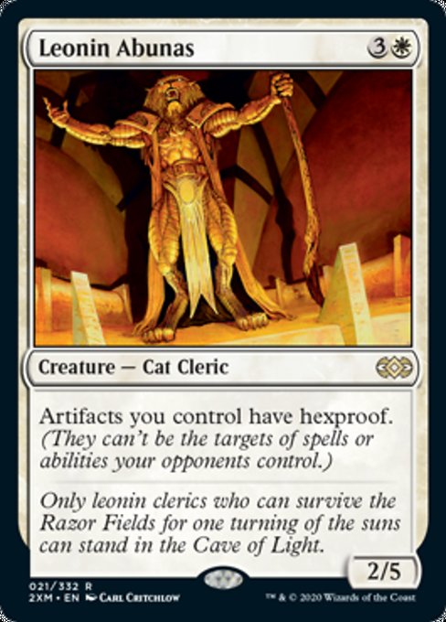 Leonin Abunas (Double Masters) Near Mint Foil