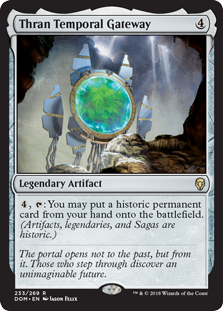 Thran Temporal Gateway (Dominaria) Near Mint Foil