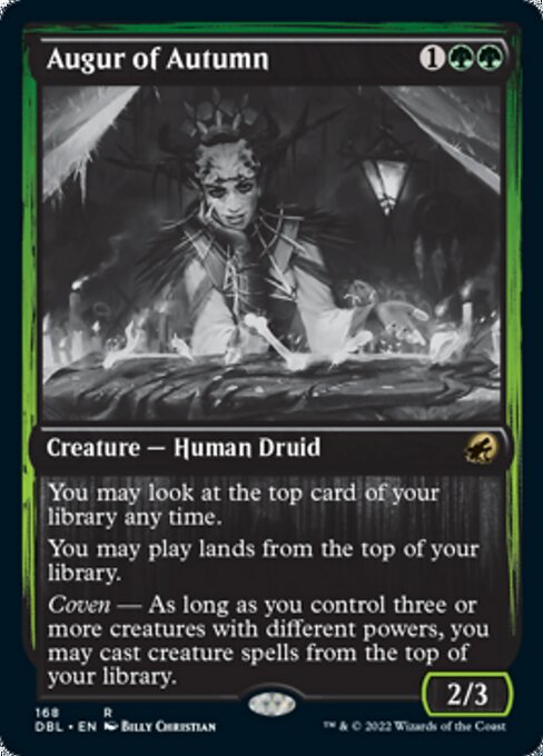 Augur of Autumn (Innistrad: Double Feature) Light Play Foil