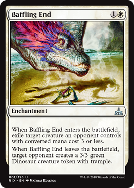 Baffling End (Rivals of Ixalan) Near Mint