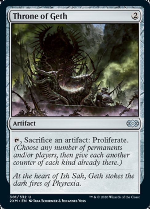 Throne of Geth (Double Masters) Near Mint Foil