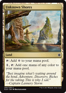 Unknown Shores (Ixalan) Near Mint