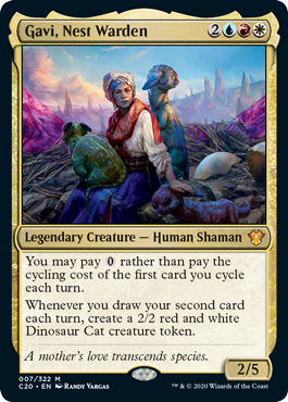Gavi, Nest Warden (Commander 2020 Ikoria) Near Mint Foil