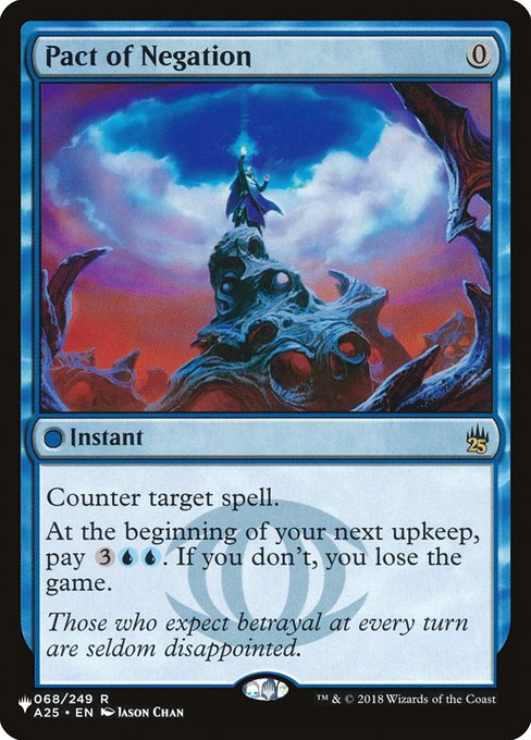 Pact of Negation (The List) Near Mint