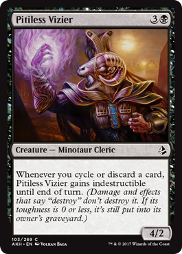 Pitiless Vizier (Amonkhet) Medium Play