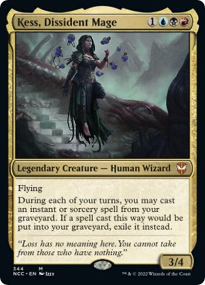 Kess, Dissident Mage (Commander: Streets of New Capenna) Near Mint