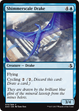 Shimmerscale Drake (Amonkhet) Near Mint